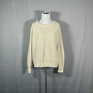 Vintage Redtag Women UK Classic Cream Crewneck Sweater